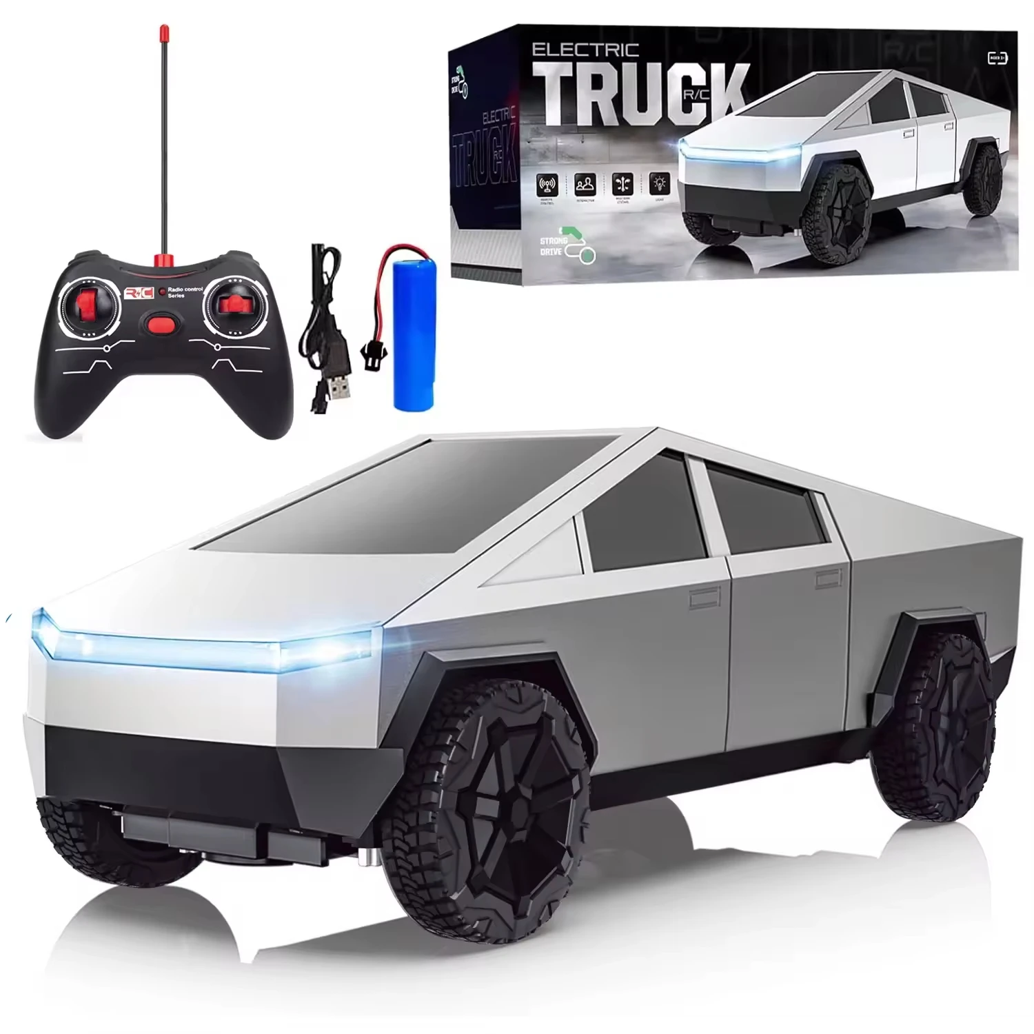 Rc Hobby Nook - 1:24 RC Cybertruck Pickup 4WD Carro
