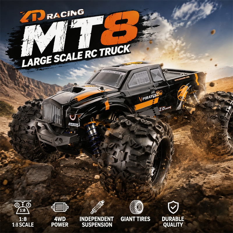 Rc Hobby Grade Monster Truck - Novo Caminhão Monstro RC ZD Racing