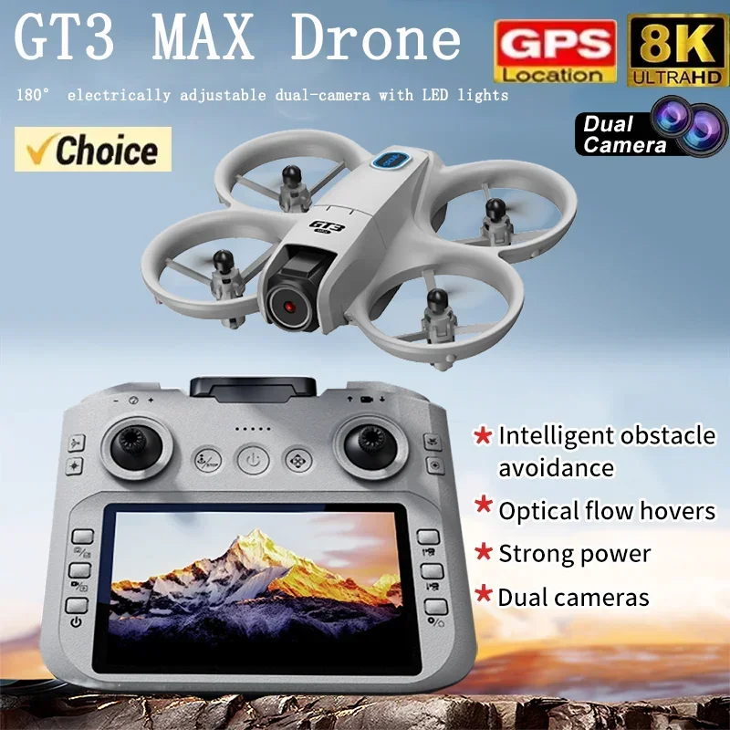 Rc Hobby Grade Helicopter - 2026 NOVO GT3 Mini com Drones