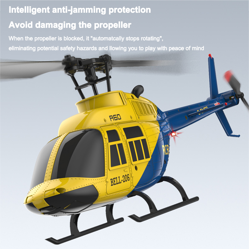 Helicóptero A60 RC 2.4G 6-Aixs - Rc Hobby Grade Helicopter avaliação e preço