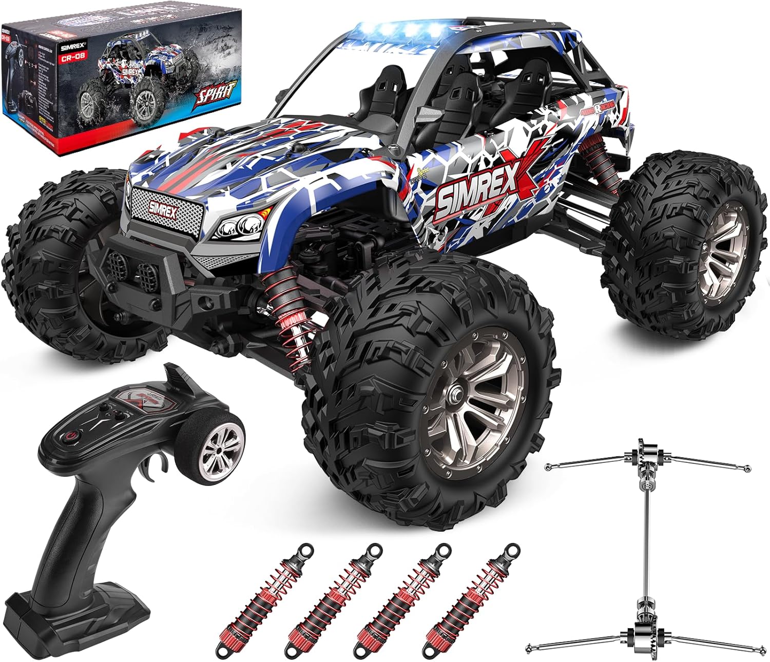 Caminhão Monstro de Controle R - Rc Hobby Grade Monster Truck avaliação e preço