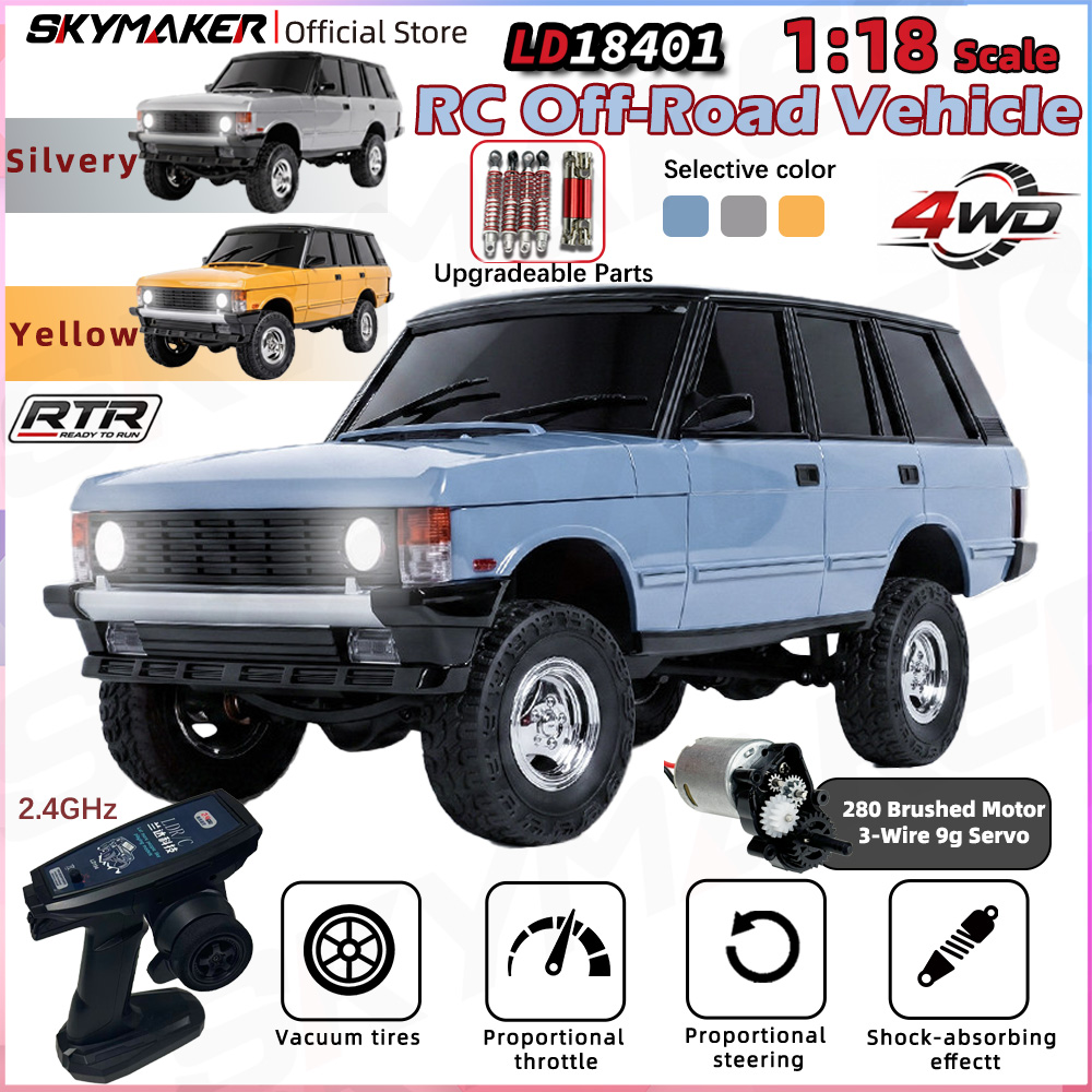 Carro RC LDRC LD18401 1/18 4WD - Rc Hobby Grade avaliação e preço