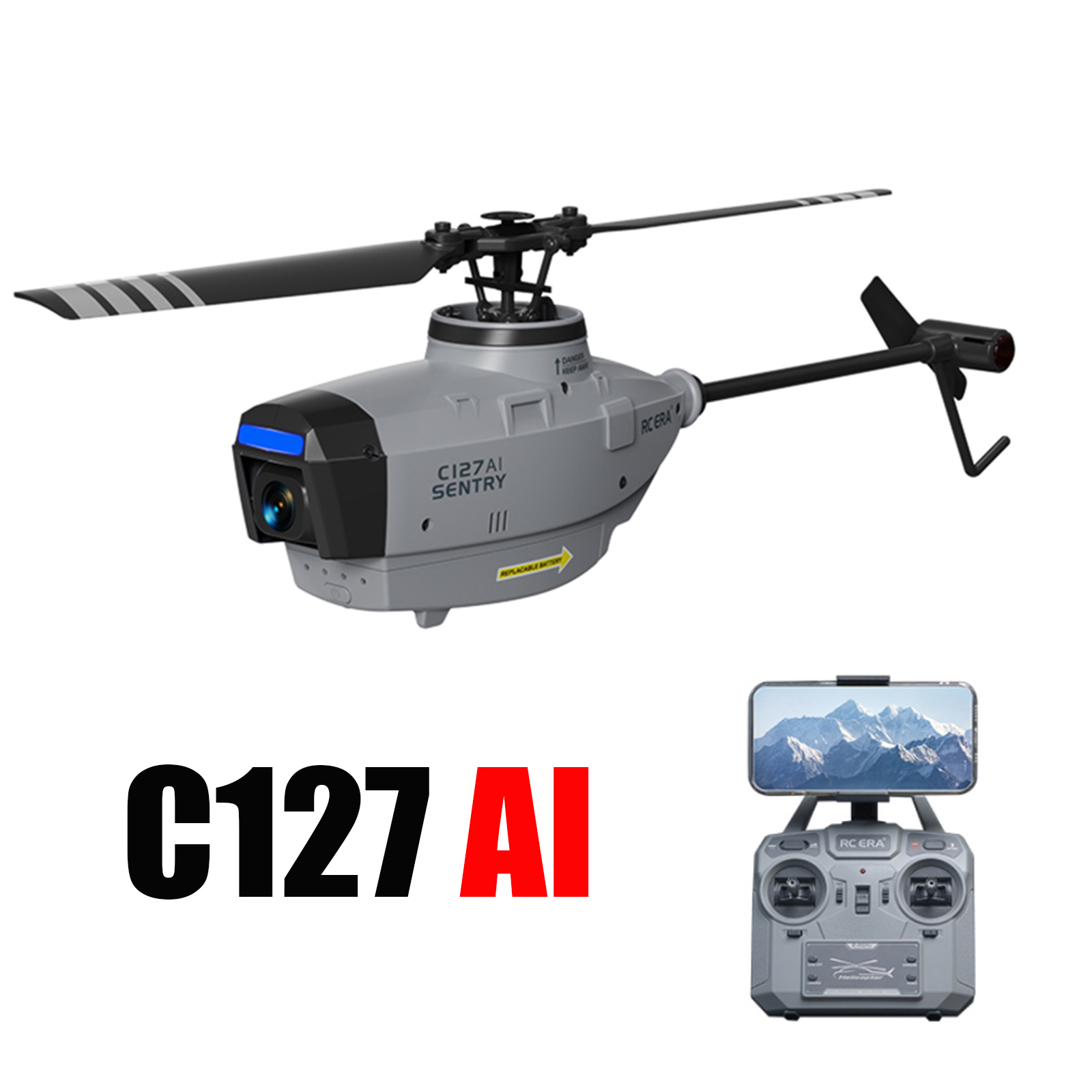 Rc era c127ai c127 c128 2.4g 6 - Rc Hobby Grade Helicopter avaliação e preço