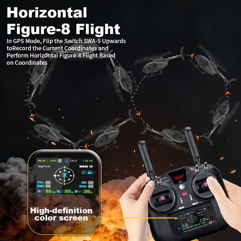 Helicóptero RC YUXIANG F119S B - Rc Hobby Grade avaliação e preço