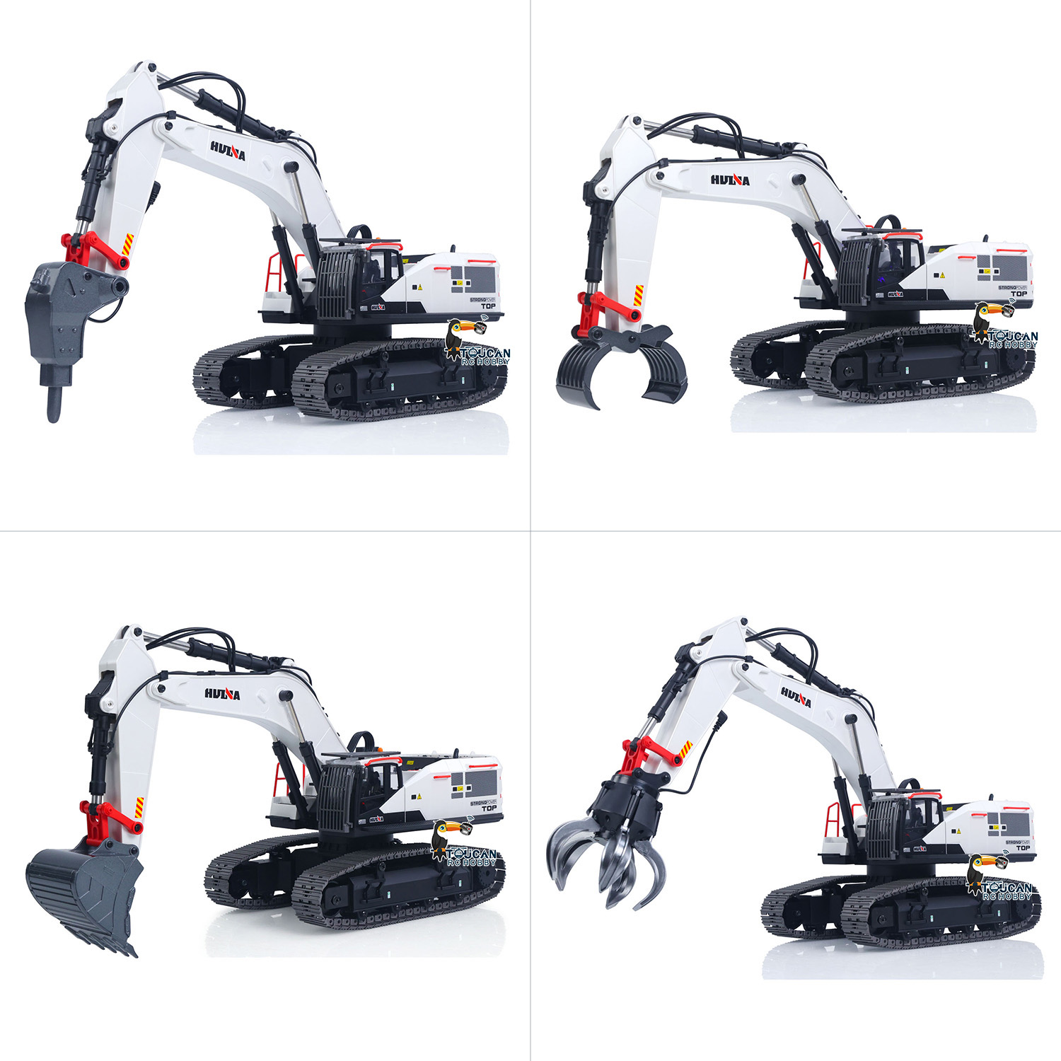 Escavadeira rc 1/14 huina meta - Rc Excavator Hydraulic avaliação e preço