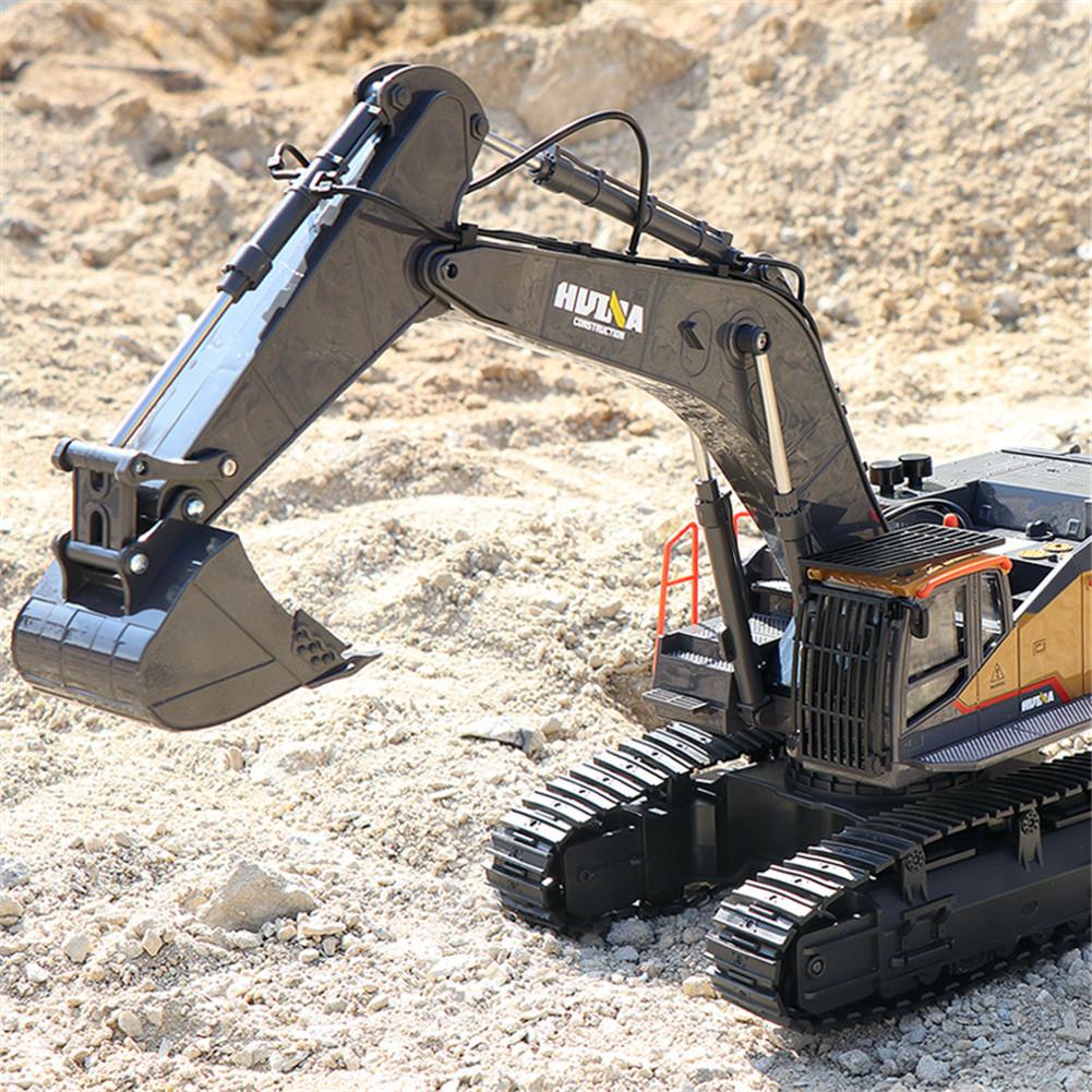 Huina-grande controle remoto l - Rc Excavator Hydraulic avaliação e preço