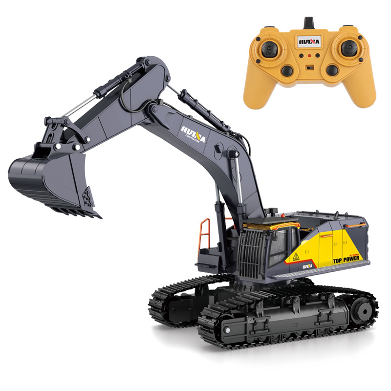 Huina-grande controle remoto l - Rc Excavator Hydraulic avaliação e preço