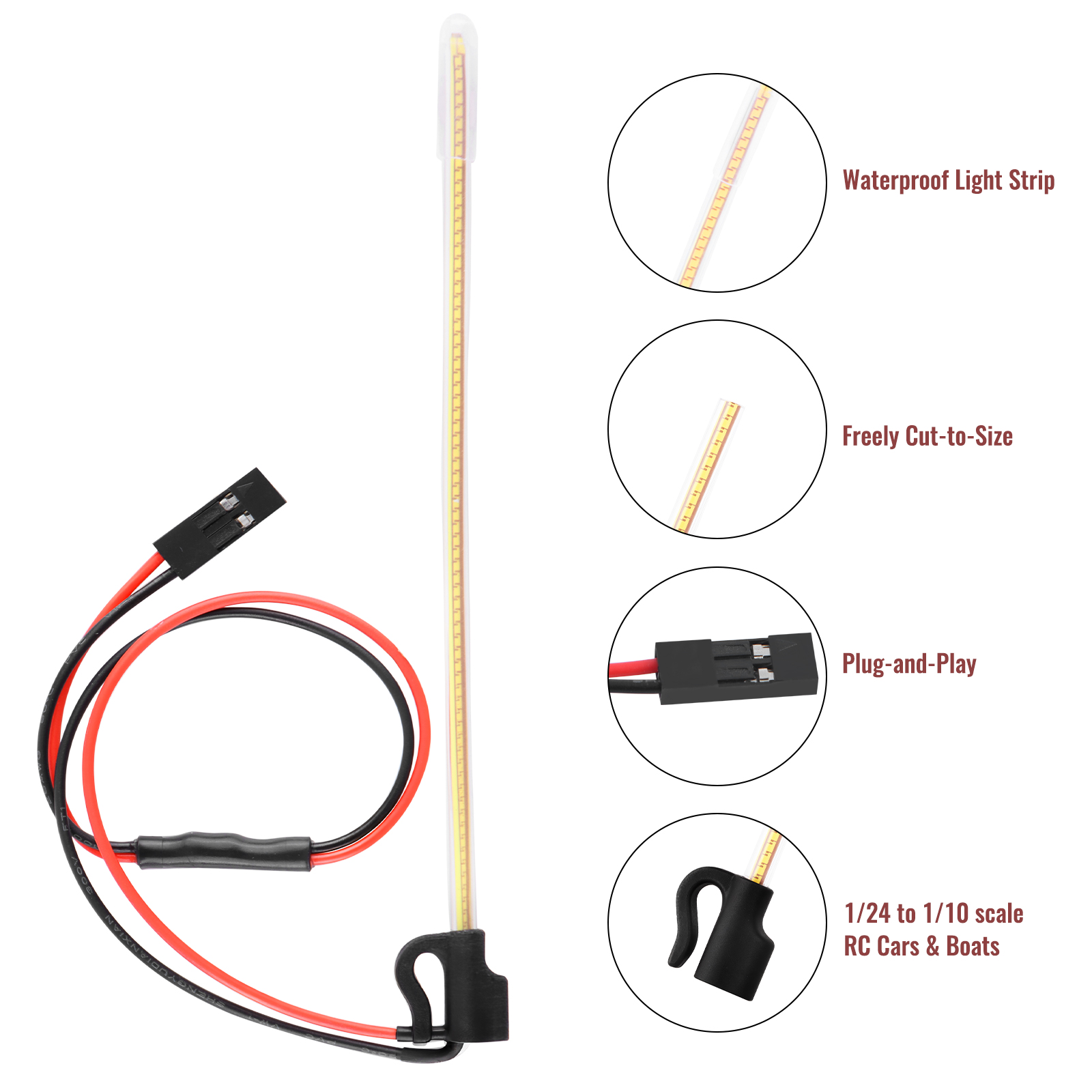 ModRax 2PCS Luzes LED para Ant - Rc Hobby Nook avaliação e preço