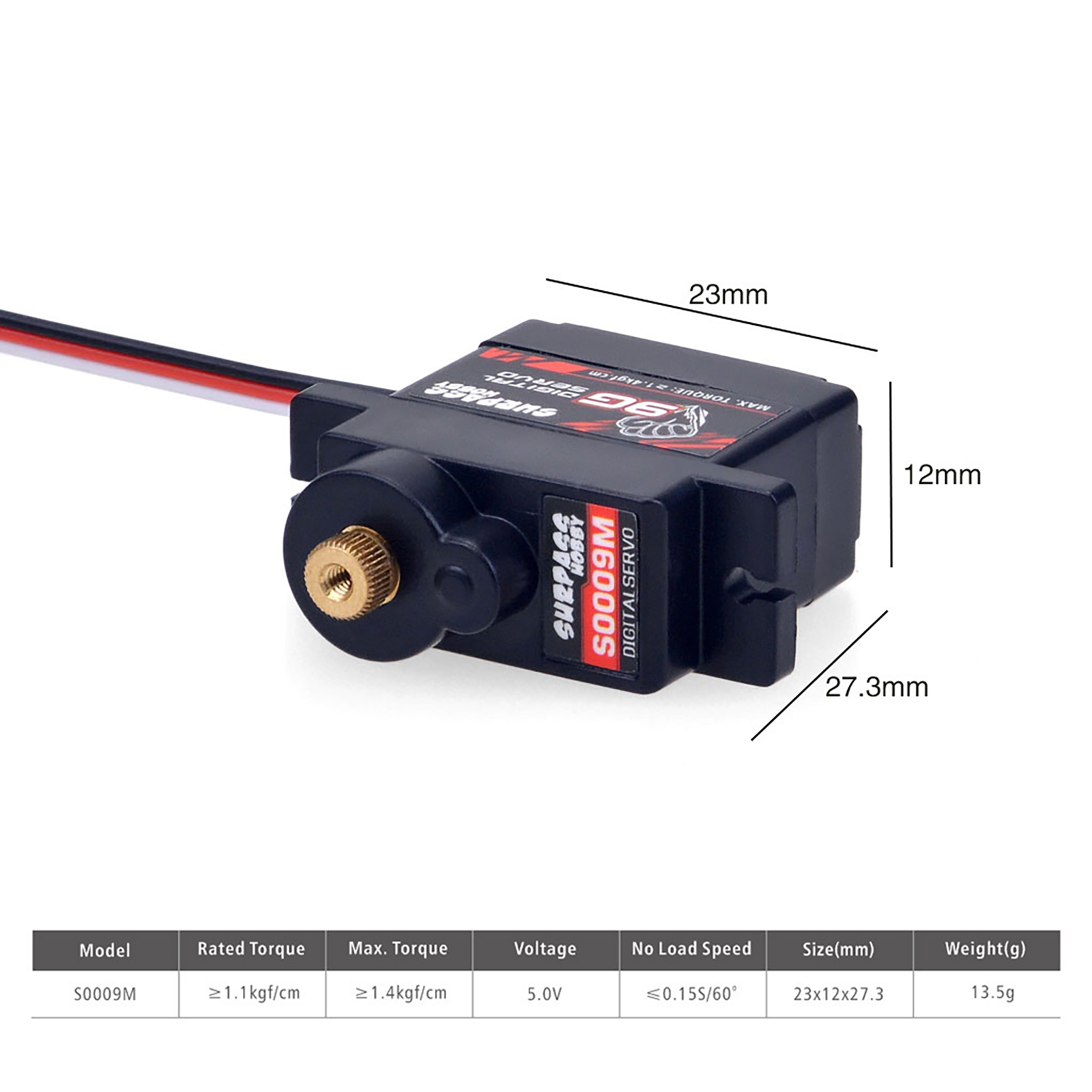 Servo Digital Micro de Alta Ve - Rc Hobby Racing avaliação e preço