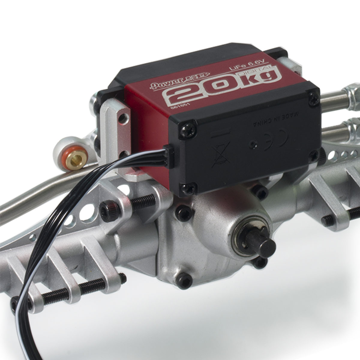 Montagem servo capra cnc de al - Rc Hobby Racing avaliação e preço