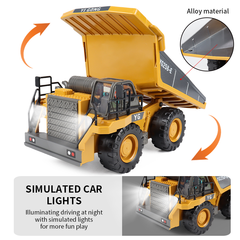 ZWN-Caminhão basculante escava - Rc Hobby Grade avaliação e preço