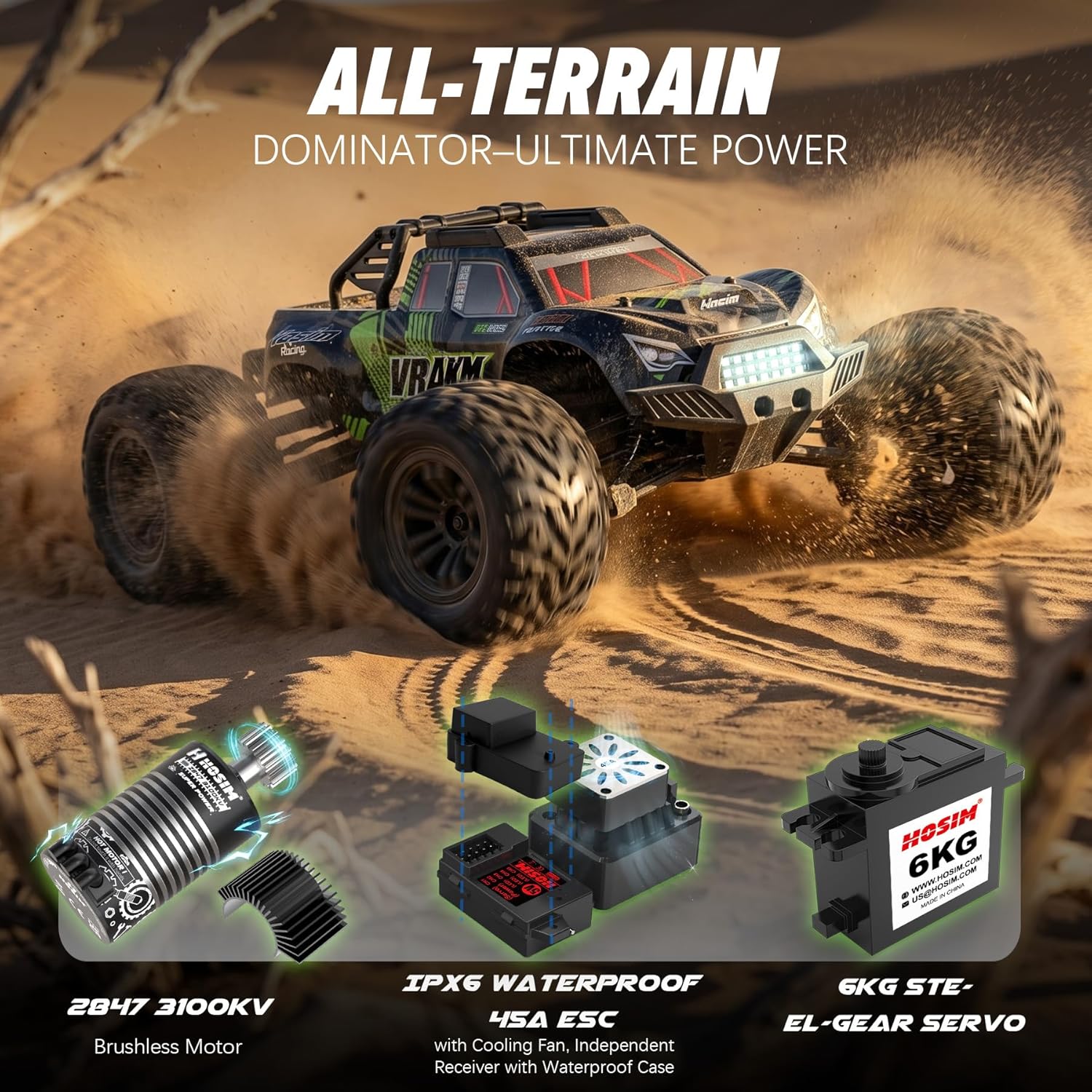 Carro RC Adulto Sem Escovas, E - Rc Hobby Grade Monster Truck avaliação e preço