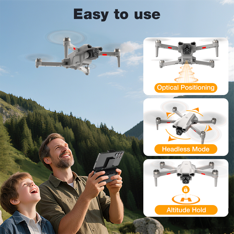 NOVO Drone L017 Pro Brushless  - Rc Hobby Grade Helicopter avaliação e preço