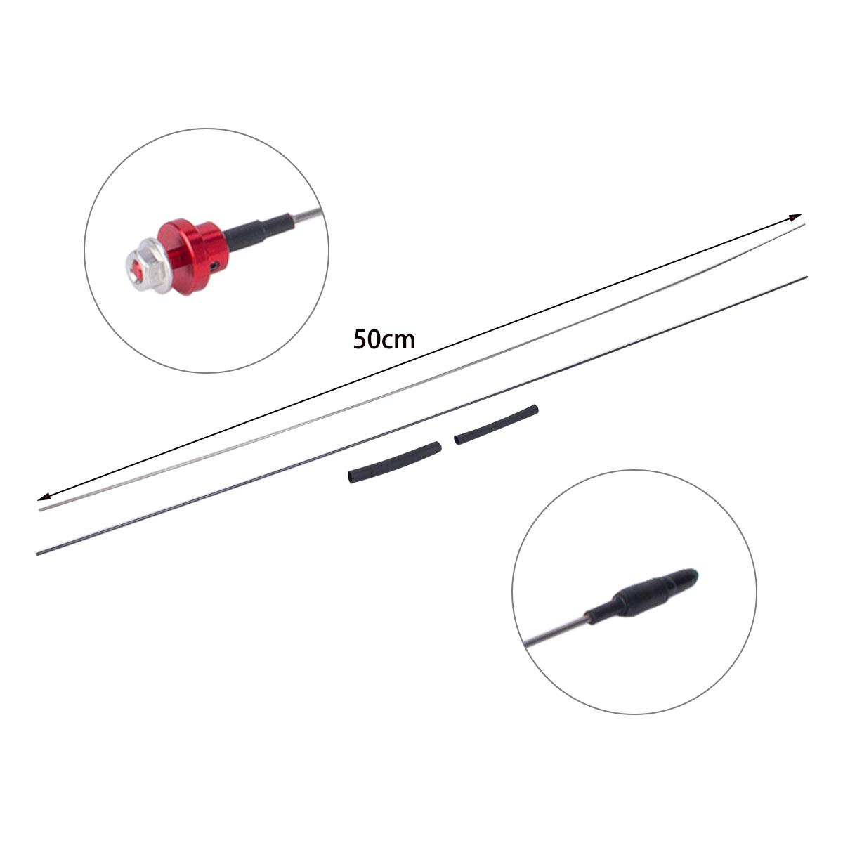 Antena de simulação ajustável  - Rc Hobby Racing avaliação e preço